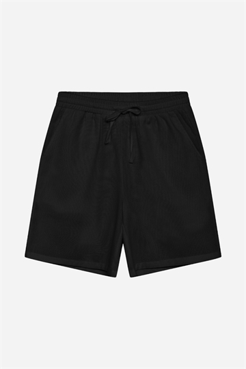 GRUNT Ole Linen shorts - Black